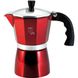 Гейзерна кавоварка Berlinger Haus Metallic Red Line Edition BH-6387 3 чашки 4069764 фото 1